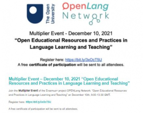 Open Educational Resources and Practices in Language Learning and Teaching